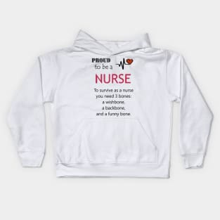 Proud to be a Nurse Kids Hoodie